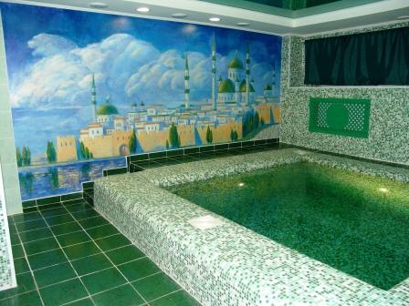 Турецкая баня в оздоровительном комплексе ЗЕЛЕНЫЙ КВАДРАТ